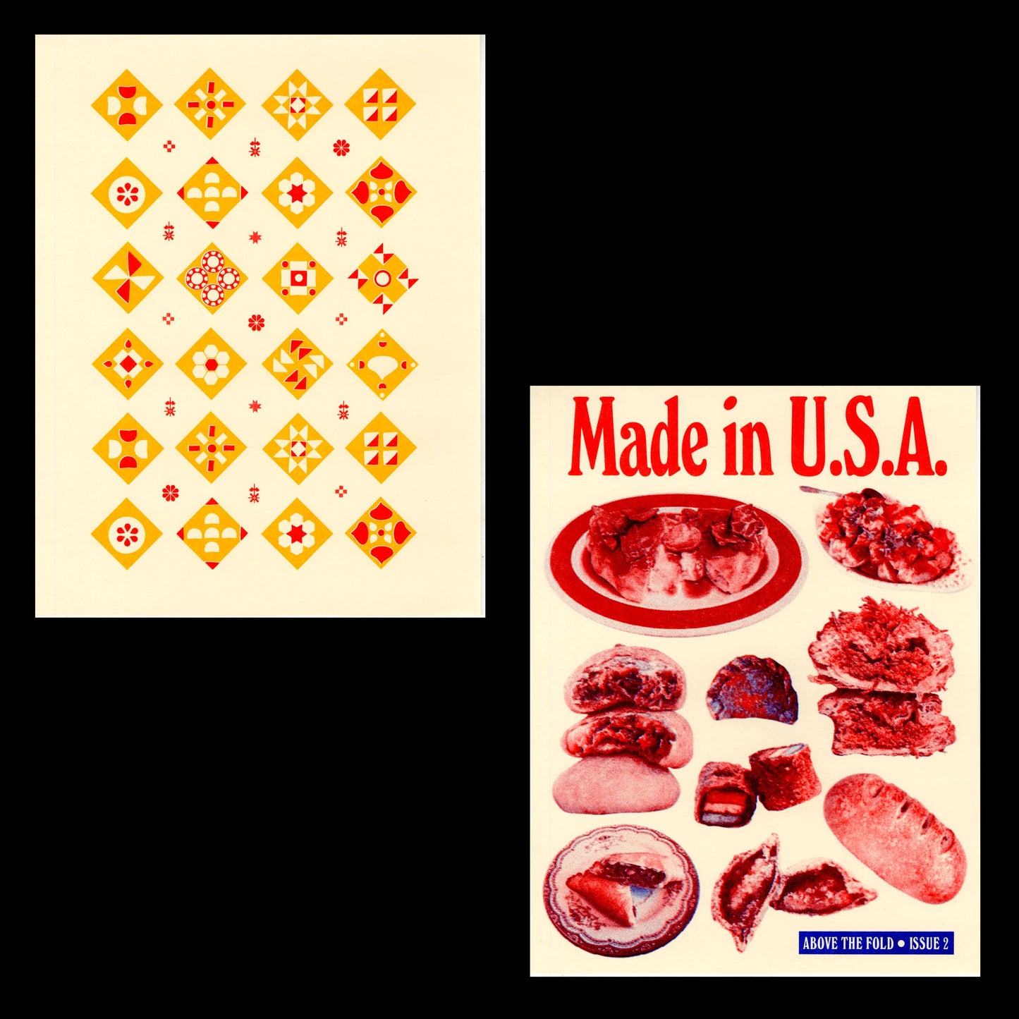 Made In USA + Dumpling Friendship Quilt Print Set
