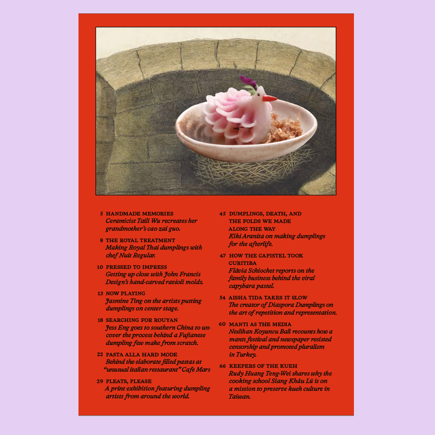 PRE-ORDER: Issue 3: The Art of the Dumpling